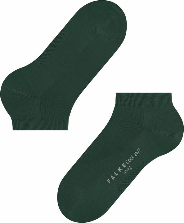 Image du produit Falke Cool 24/7 (Lot de 3) Chaussettes sneakers, couleur 7441 hunter green, taille 41-42 (Une unité par pack, 41 - 42)