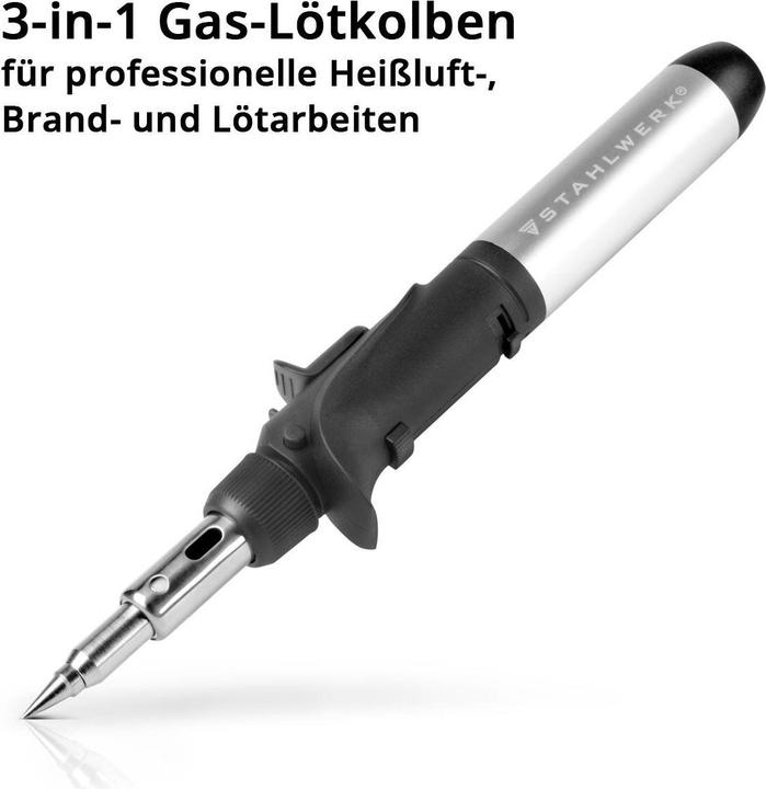 Immagine prodotto Stahlwerk Set di saldatura a gas GLK-500 ST Temperatura di saldatura 200 - 500 °C