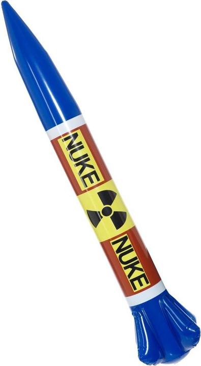 Actual product image Smiffys Inflatable nuclear missile