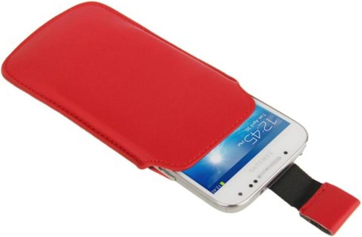 Produktbild König Design Handyhülle Tasche Slide Hülle Rot (Apple iPhone 5, Samsung Galaxy S4 mini, Nokia Lumia 820, Apple iPhone 5c, Apple iPhone 5s)