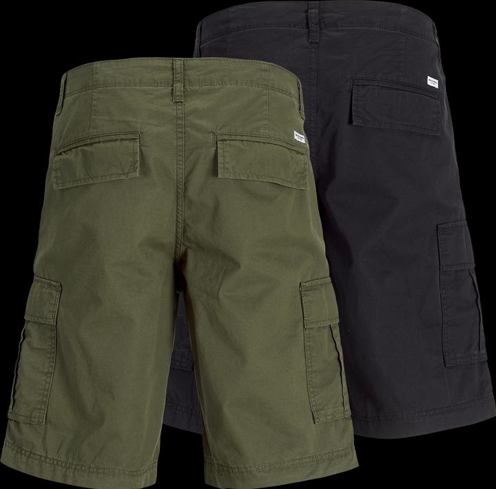 Actual product image Jack & Jones 2-pack Loose Fit Cargo Shorts Cargo Shorts (M)