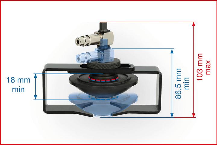 Produktbild KS Tools Universal-Entlüfterstutzen-Adapter