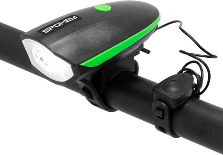 Immagine prodotto Spokey Luce per bicicletta Raini con clacson
