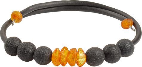 Produktbild PranaHaus Wickelarmband Weihrauch-Bernstein