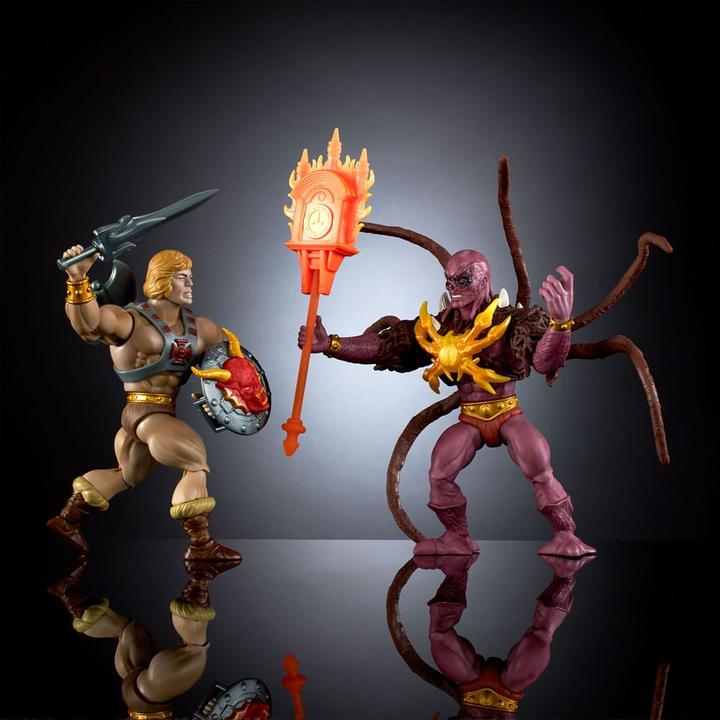 Produktbild Mattel Masters of the Universe x Stranger Things Origins Actionfiguren 2er-Pack He-Man & Vecna