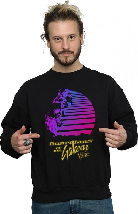 Produktbild Guardians Of The Galaxy Vol. 2 Retro Sweatshirt (M)