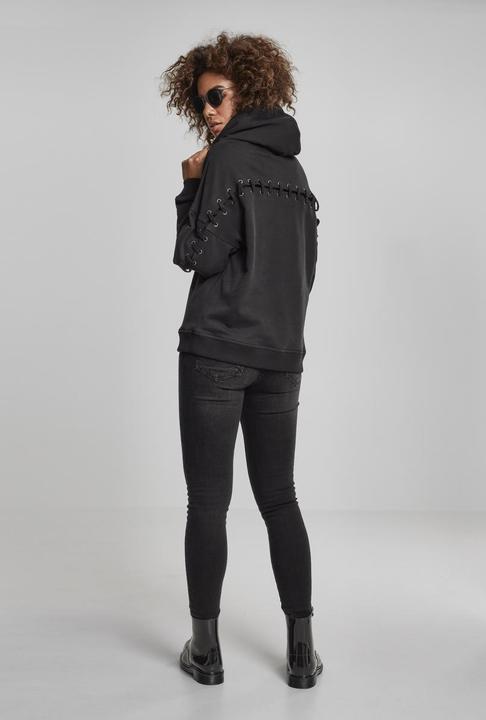 Immagine prodotto Urban Classics Felpa con cappuccio da donna allacciata (XS)