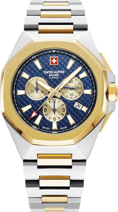 Produktbild Swiss Alpine Military 7005.9145 Typhoon Herren Chronograph 42mm 10ATM (Chronograph, 42 mm)