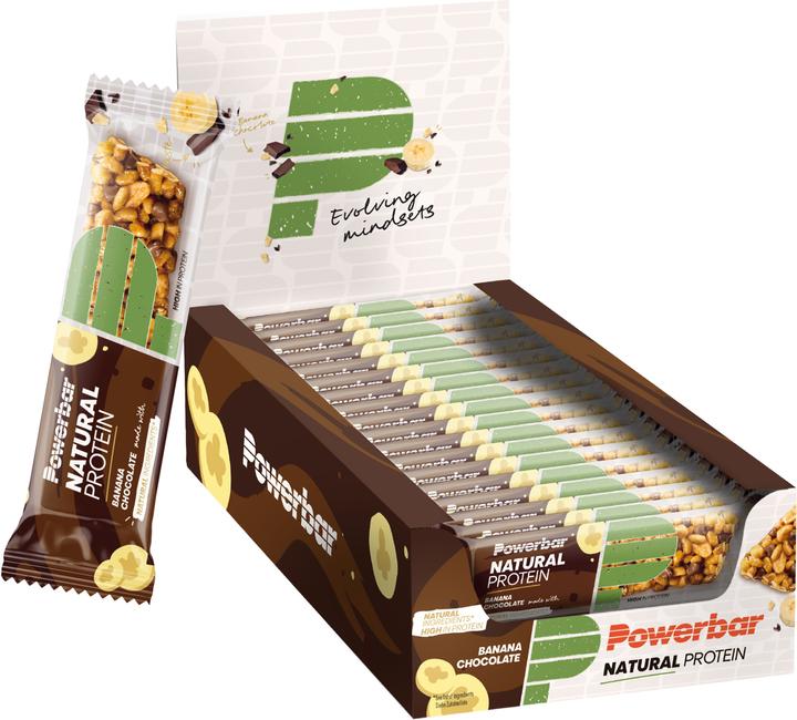 Produktbild Powerbar Natural Protein (Banane, Schokolade, 18 Stk., 720 g)