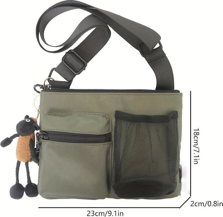 Produktbild Only-Bags.Store Trendy Casual Simple Sling Bag, leichte Umhängetasche für den täglichen Weg zur Arbeit