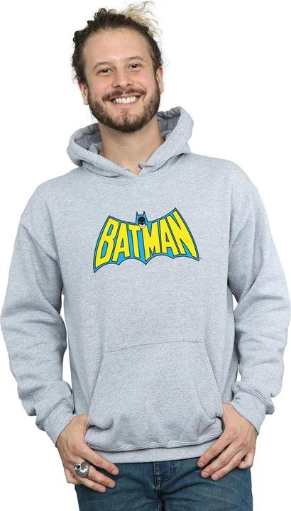 Actual product image Mens Batman Retro Logo Hoodie (3XL)
