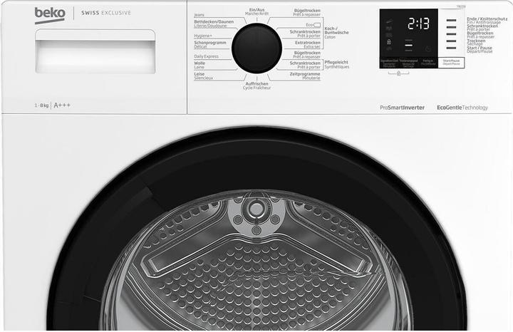 Image du produit Beko TR218 (8 kg, Droite)