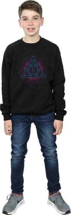 Image du produit - Sweat NEON DEATHLY HALLOWS - Garçon (140, 146)