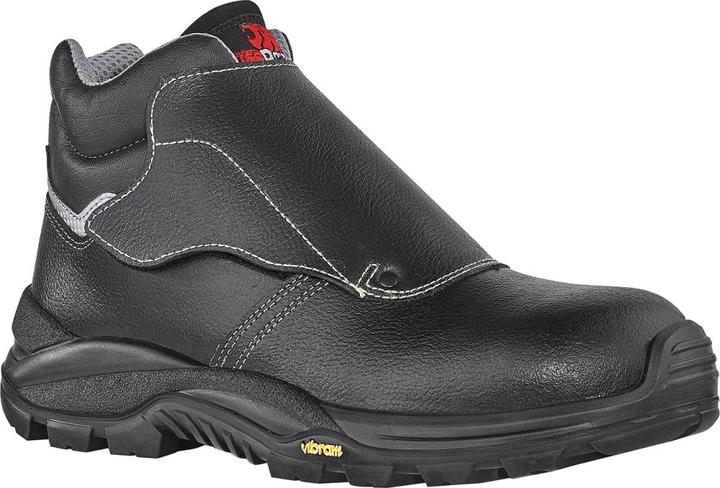 U-Power Stivali da saldatura Bulls taglia 44 nero S3 HRO HI WG SRC EN ISO 20345 pelle (44)
