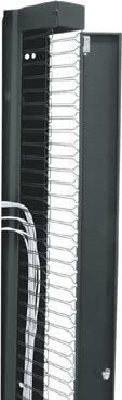Actual product image Middle Atlantic 45 RU Cable Duct, 10 Inches Wide - Single Duct