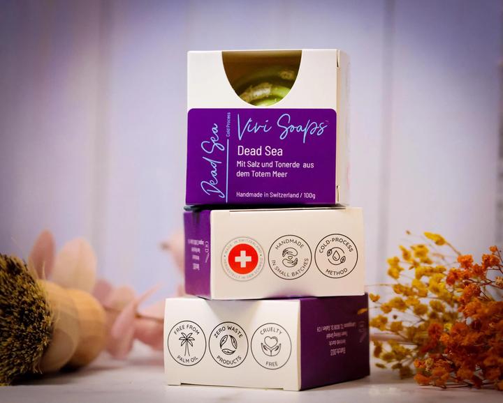 Actual product image Vivi Soaps Dead Sea - Salzseife (Hard soap)