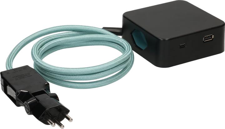 Image du produit Max Hauri maxTEX Cube (5 x, Type 13, USB-C, USB-A, 2 m)