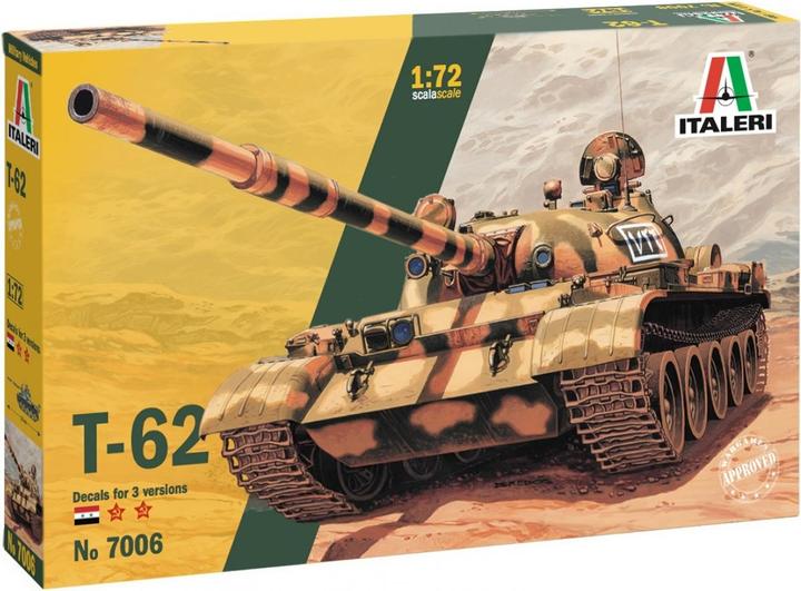 Actual product image 1:72 Rus. T-62 battle tank