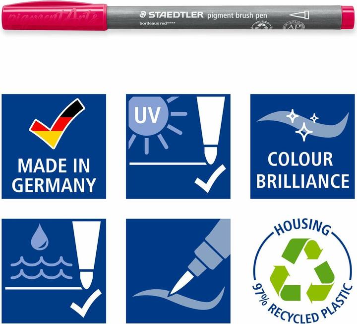 Image du produit Staedtler Feutre de coloriage (Multicolore, 60 x)