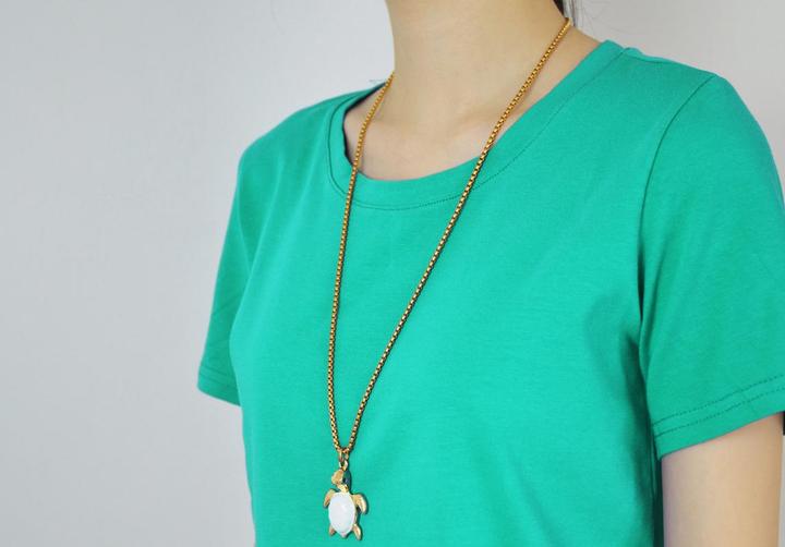 Actual product image MTM Turtle (Gold-plated steel, 81 cm)