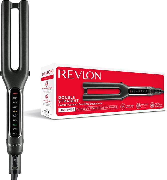 Actual product image Revlon Hair Straightener Double Straight RVST2204E (Straightening iron)
