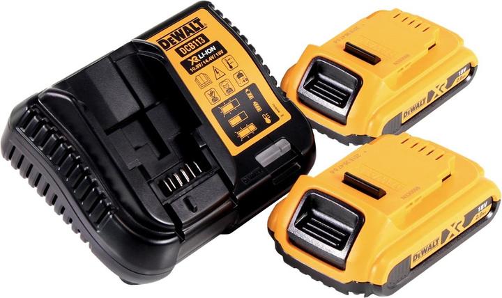 Immagine prodotto DeWalt DCS 334 D2 Batteria Seghetto alternativo a pendolo 18 V Brushless + 2x Batteria 2.0 Ah +