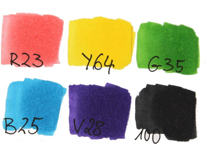 Produktbild Sinoart Markerstifte (Grundfarben, 6 x)