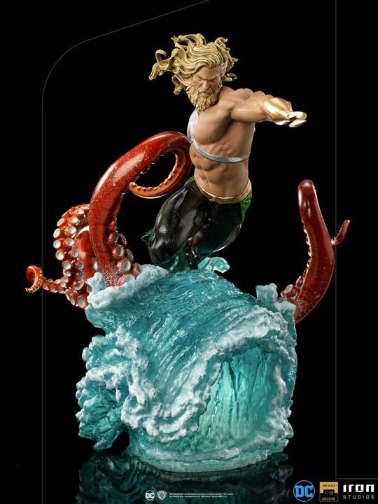 Actual product image Iron Studios DC Comics statuette 1/10 Deluxe Art Scale Aquaman 26 cm