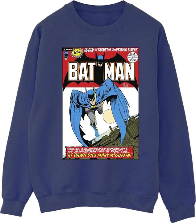 Laufende Batman Abdeckung Baumwolle Sweatshirt