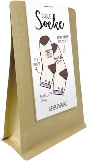 Immagine prodotto Calzino cool - cioccolato - taglia 36-40 - di (36 - 40)