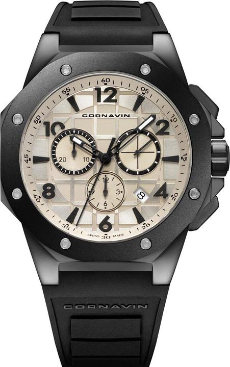 Actual product image Cornavin Downtown Sport CO 2012-2007R (Analogue wristwatch, 44.50 mm)