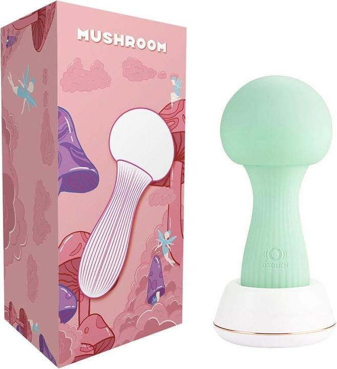 Produktbild Otouch Mushroom Silikon Wand Vibrator Türkis