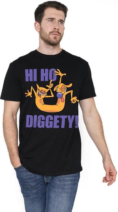 Image du produit CatDog - T-shirt HI HO DIGGETY - Homme (XL)