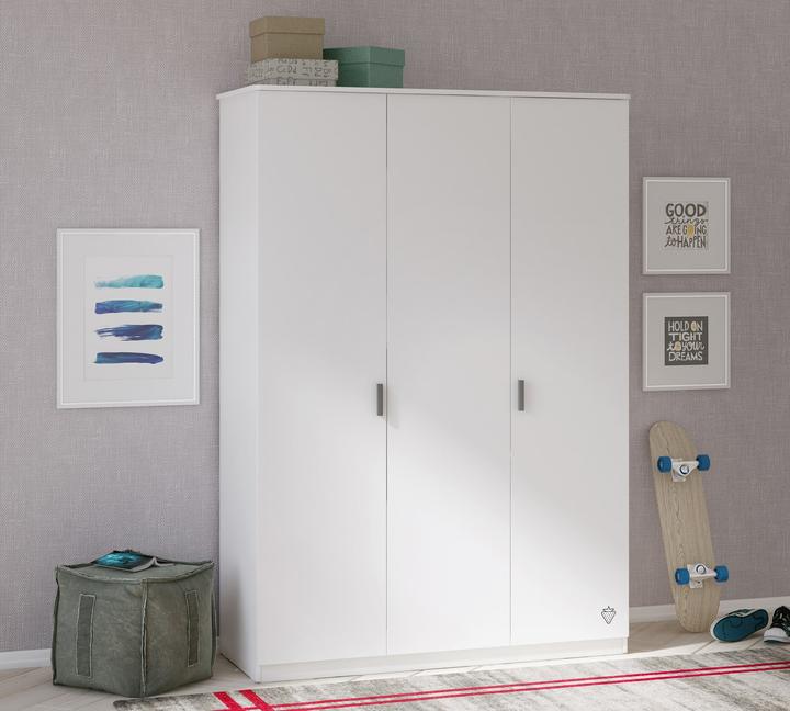 Immagine prodotto Cilek Armadio Linea Bianca 3 porte (137 cm)