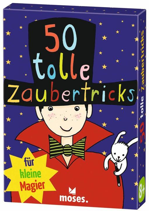 Produktbild MOS21090 - 50 tolle Zaubertricks für kleine Magier, für 1+ Spieler, ab 8 Jahre (DE-Ausgabe) (Deutsch)