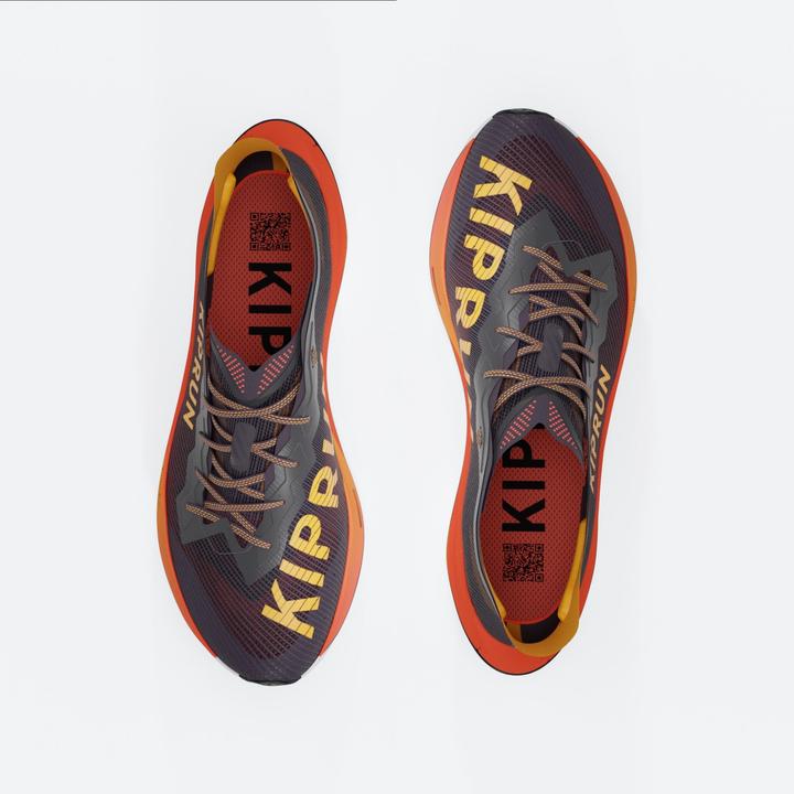 Actual product image Kiprun KD900X LD2 Women's running shoes with carbon plate - Orange (42)