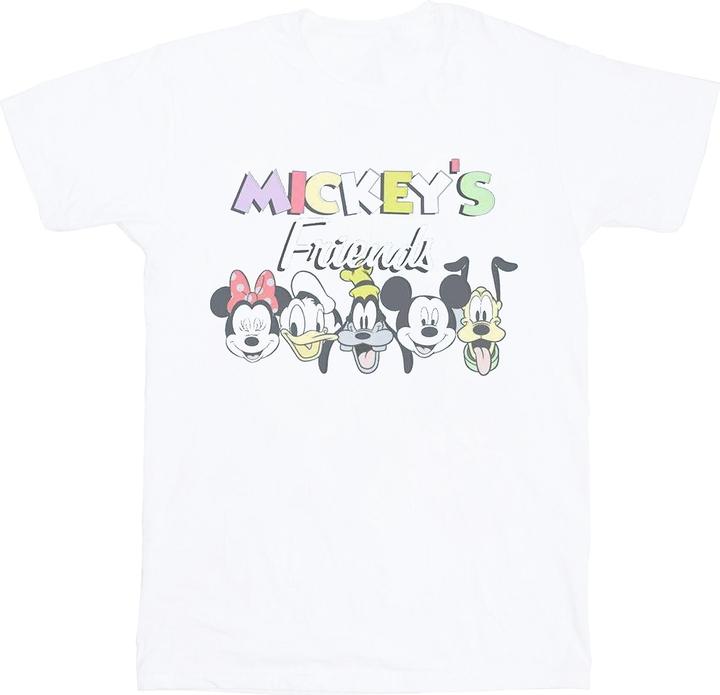 Disney Mickey Mouse Friends Faded Nostalgia TShirt (S)