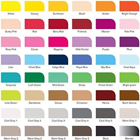 Produktbild Winsor & Newton BrushMarker (Mehrfarbig, 48 x)