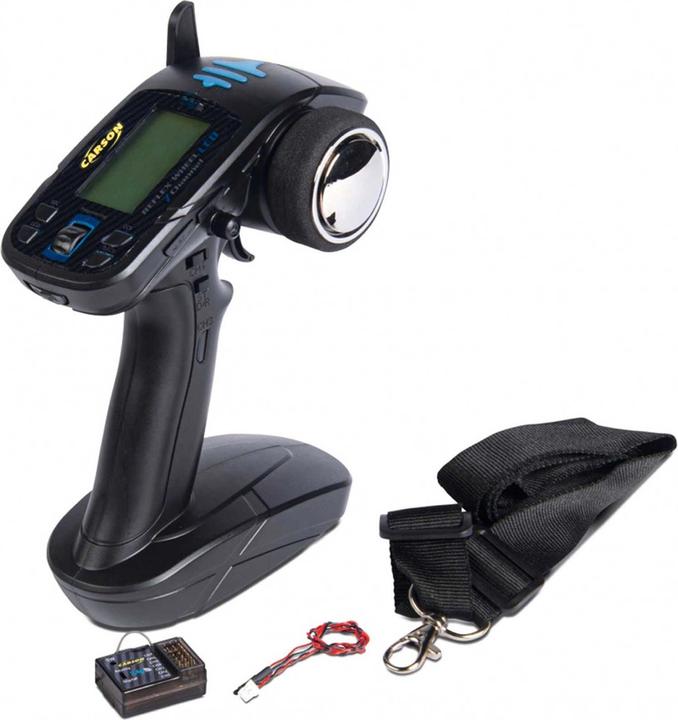 Carson Pistol grip remote control FS Wheel LCD 2.4G 7 channel