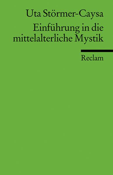 Actual product image Einführung in die mittelalterliche Mystik (German, Uta Störmer-Caysa, 2004)