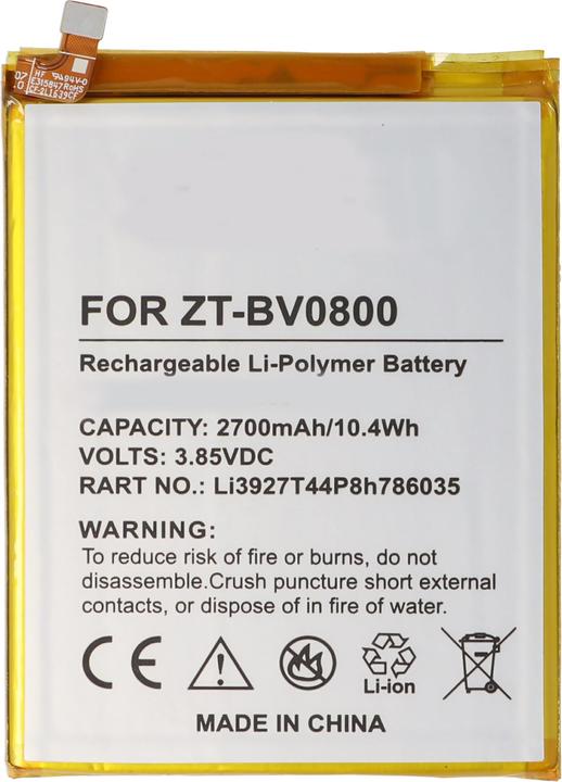 Actual product image AccuCell Battery ZTE Blade V8