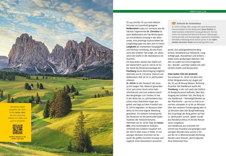 Immagine prodotto Roadtrips - Südtirol (Tedesco, Manuela Blisse, Uwe Lehmann, 2023)
