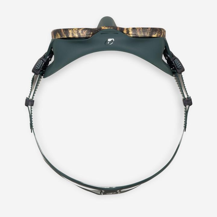 Produktbild Subea Tauchmaske Apnoetauchen Antibeschlag kleines Volumen - 500 Dual LV camouflage