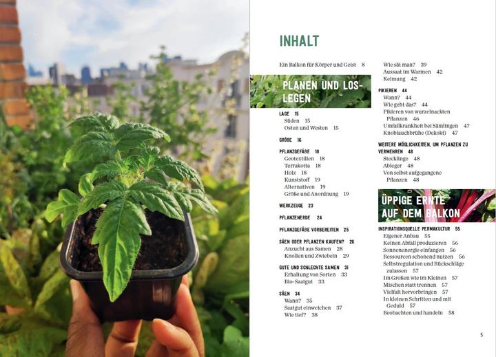 Actual product image Mein Permakultur-Balkon (German, Valéry Tsimba, 2022)