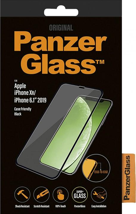 Actual product image PanzerGlass edge to edge (1 Piece, Apple iPhone 11, Apple iPhone XR)