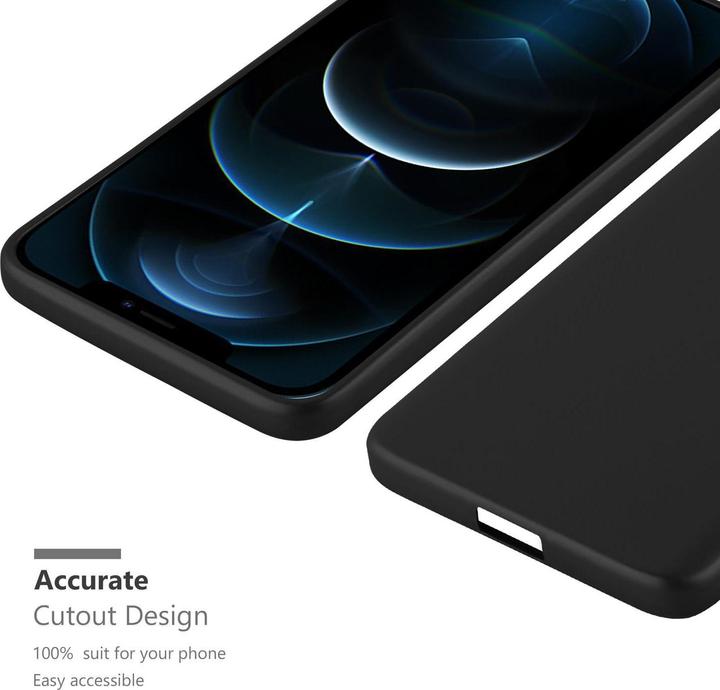 Image du produit Cadorabo Couverture métallique mate TPU (Realme 12 Pro+, Apple iPhone 12)