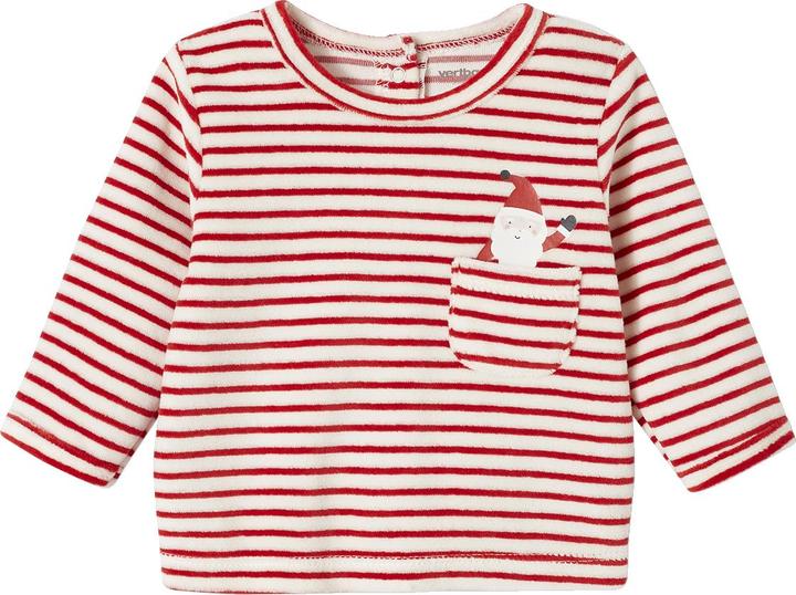 Produktbild Vertbaudet Weihnachtlicher Baby Samt-Schlafanzug Oeko-Tex