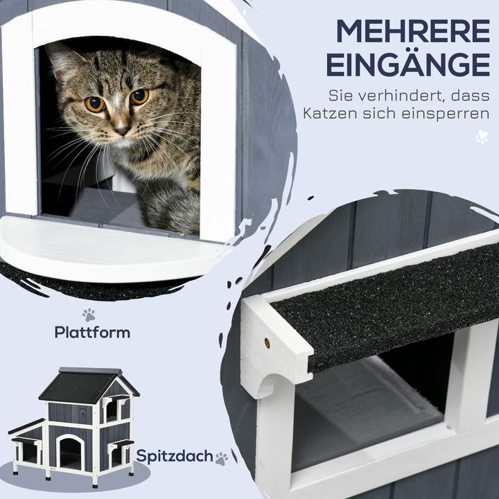 Actual product image PawHut Cat house (Cat)