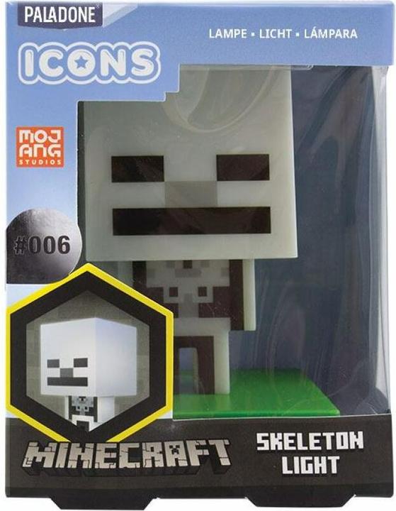 Actual product image Paladone Products Minecraft skeleton icon lamp