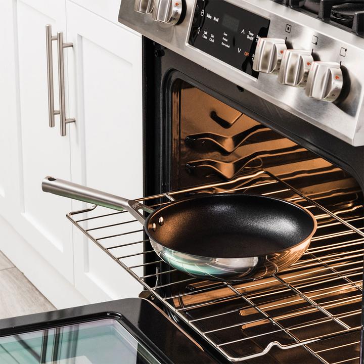 Image du produit Ninja NIA Set de casseroles et poêles 5t.Z.ES (24 cm, Ensemble de casseroles et de poêles de cuisson, Acier inoxydable)